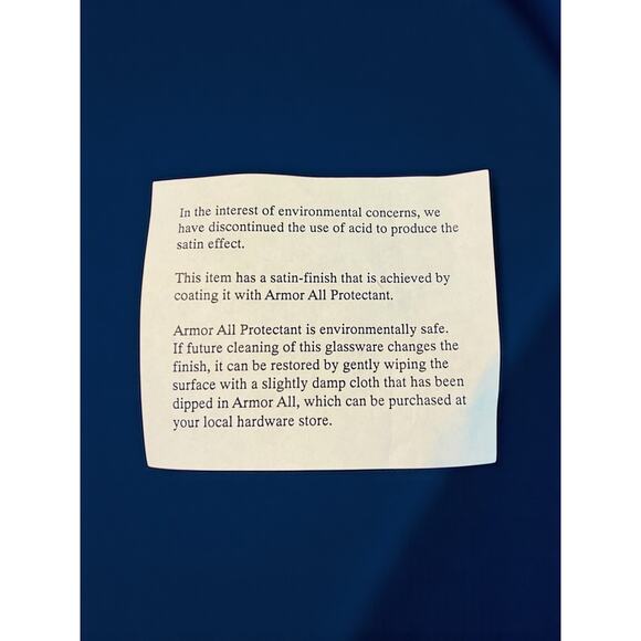 Fenton Favrene Satin Sunflower Vase-Limited Edition-Blue Art Glass-Etched-Cobalt - Picture 7 of 7